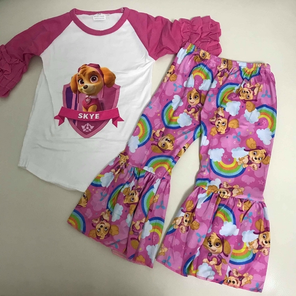 Paw patrol Skye cute pink pants set - Picture 7 of 7